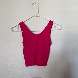 Urban outfitter HOT pink bralette/top